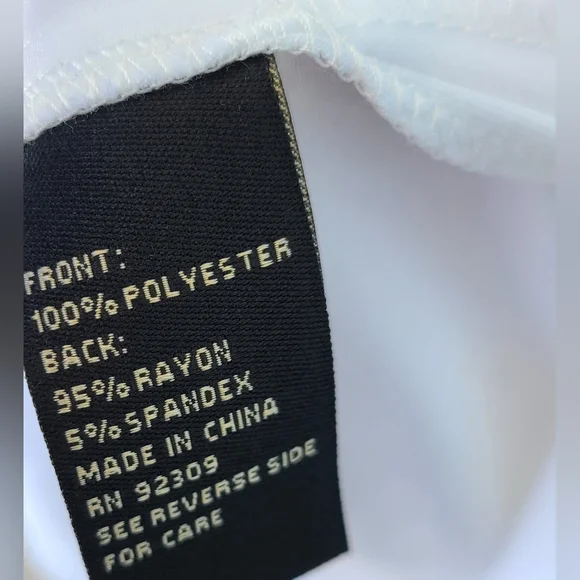 NWT Diane Gilman DG2 Size 2X White Sleeveless Flowy Layered Blouse - Picture 11 of 16